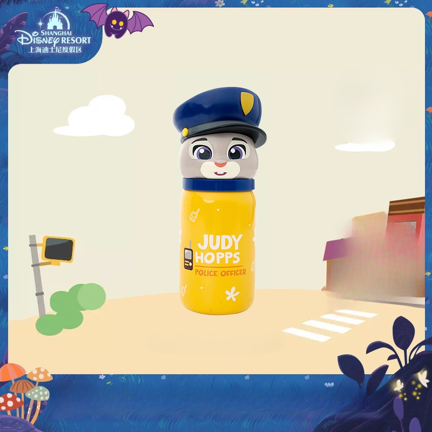 Shanghai Disneyland Zootopia Judy Stainless Steel Cup