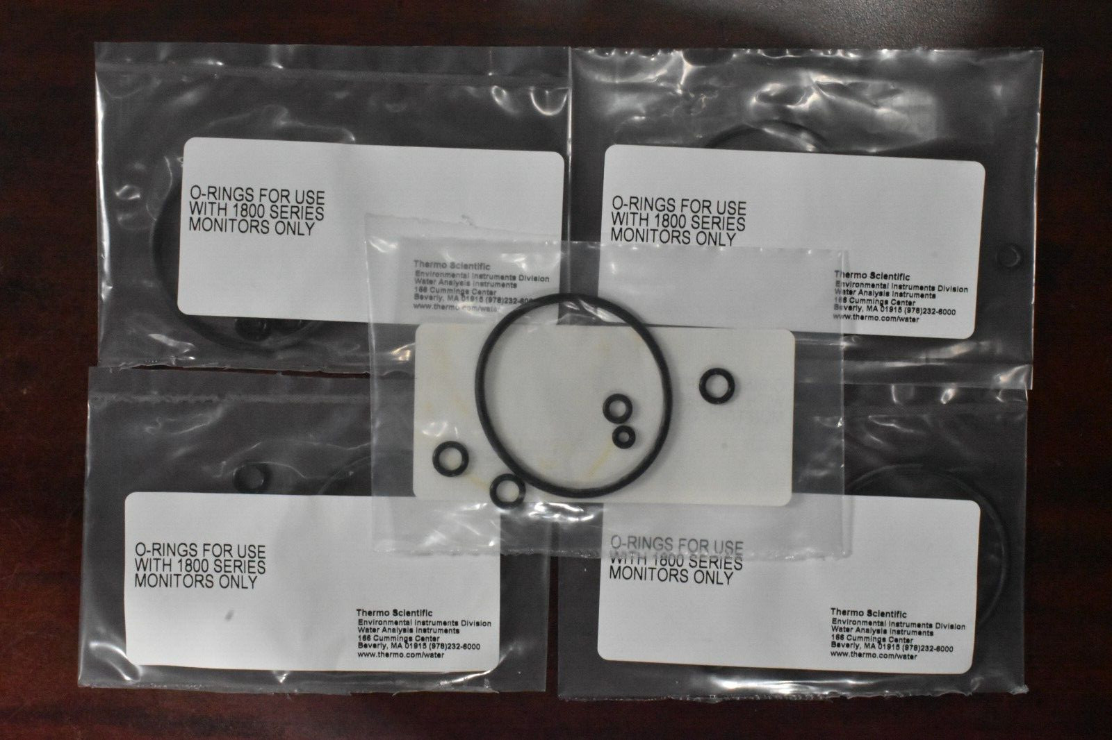 [Lot of 5] Thermo Scientific 181121 O-Ring Kit for 1800 Series Monitors