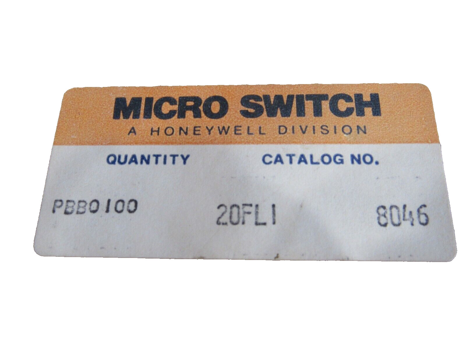 NEW HONEYWELL MICROSWITCH 20FLI PROXIMITY CONTROL AMPLIFIER