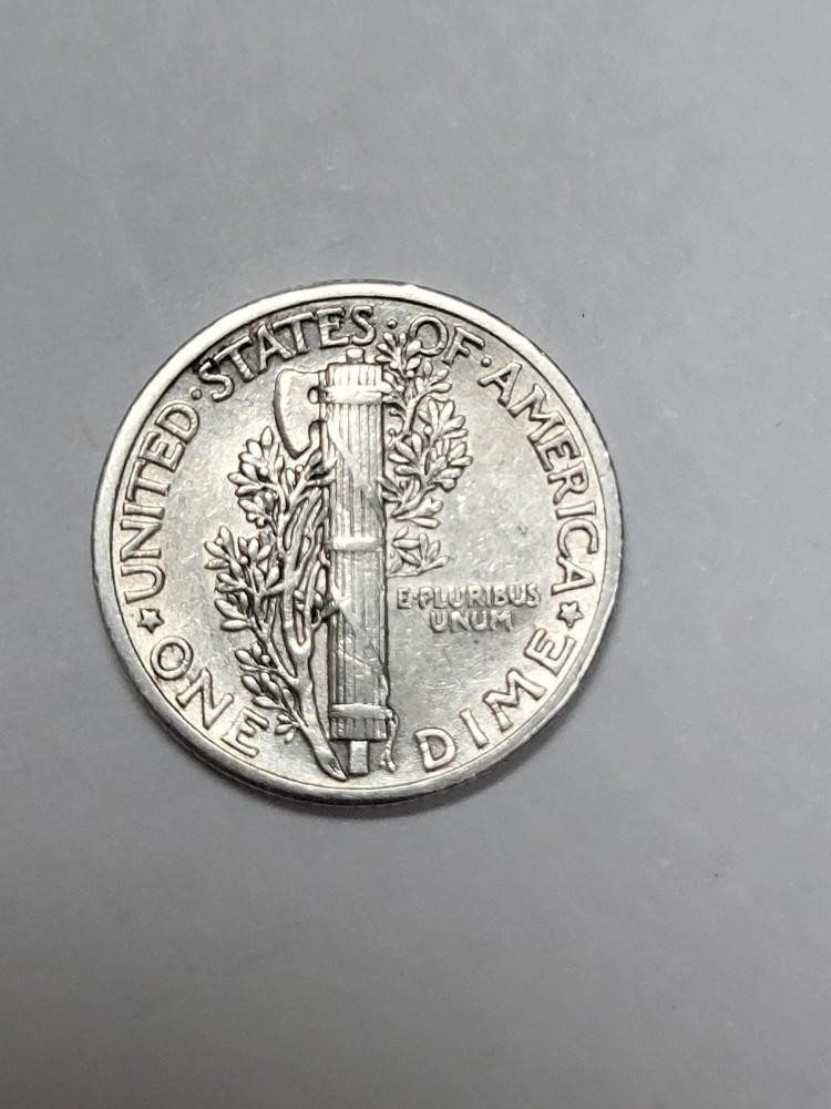1937 Mercury Dime