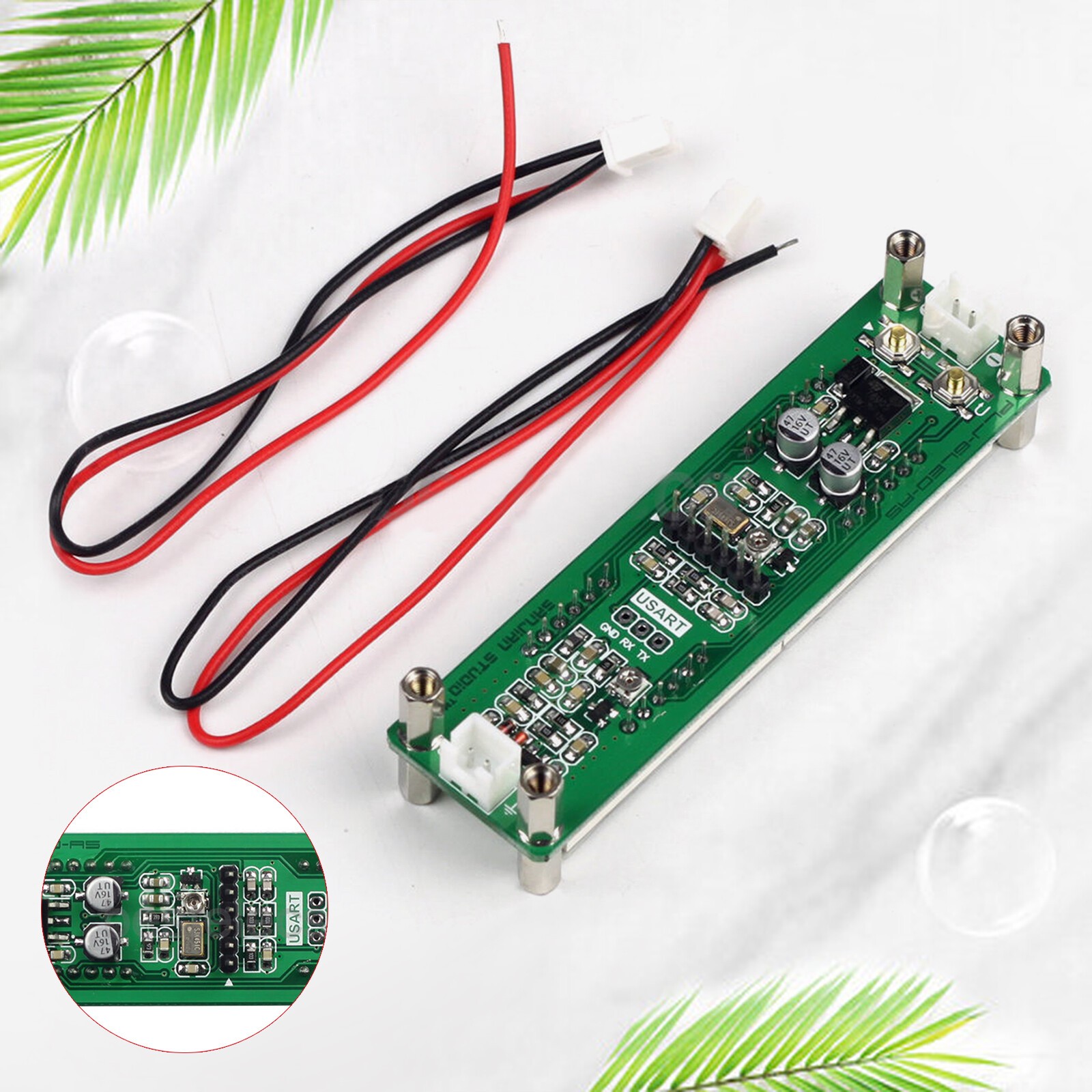 1PC PLJ-8LED-R Red 0.1MHZ - 2.4GHz RF Signal Frequency Counter Cymometer TesteXL