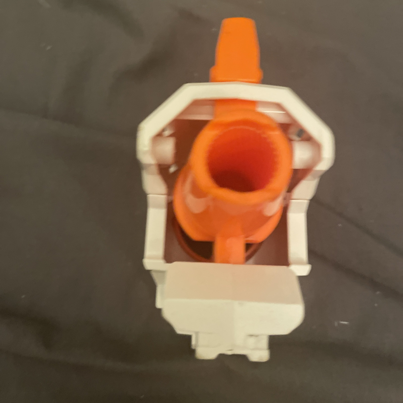 Nerf Recon Mark 11 Barrell Extension White & Orange Good Condition