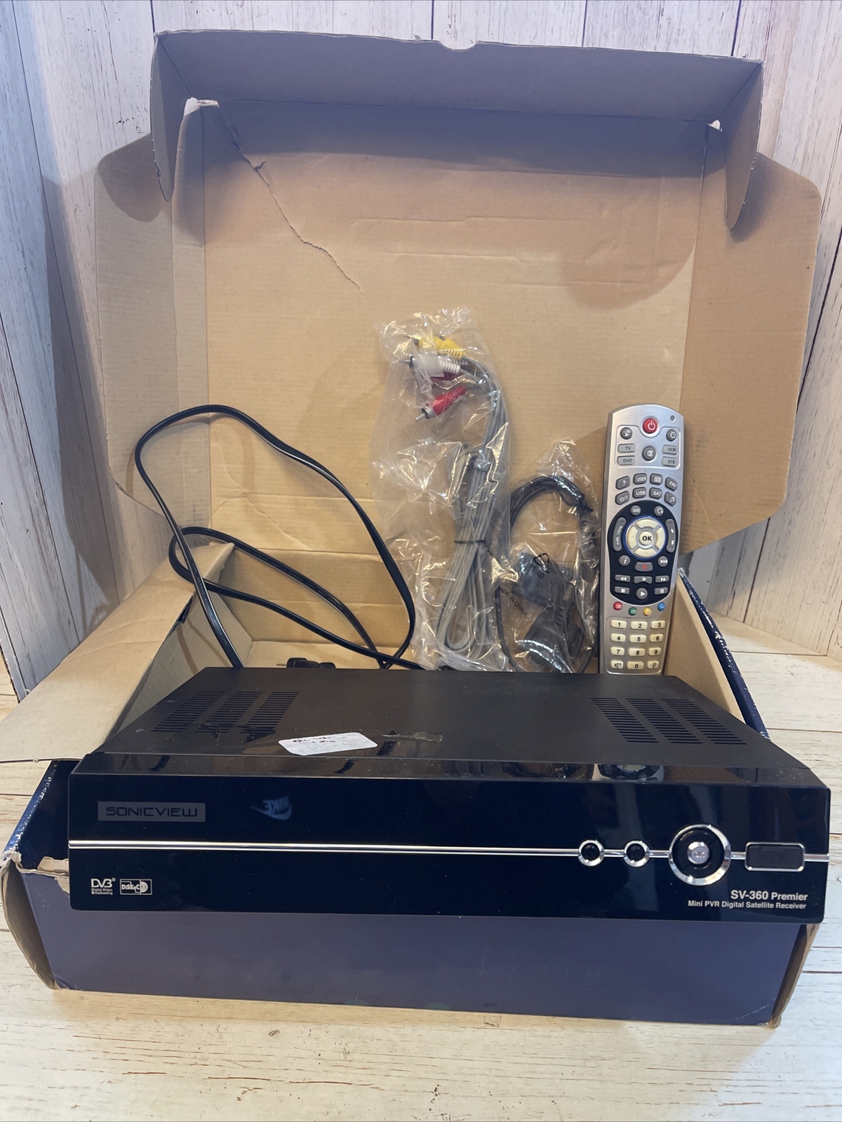 Sonicview SV-360 Premier Mini PVR Digital Satellite Receiver With Sv-360 Control