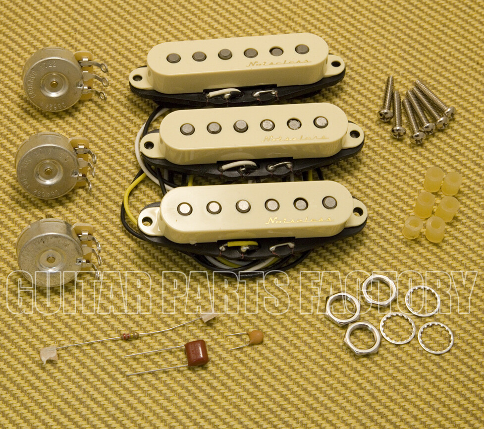 099-2115-000 Fender Aged White Vintage Noiseless Strat Pickups