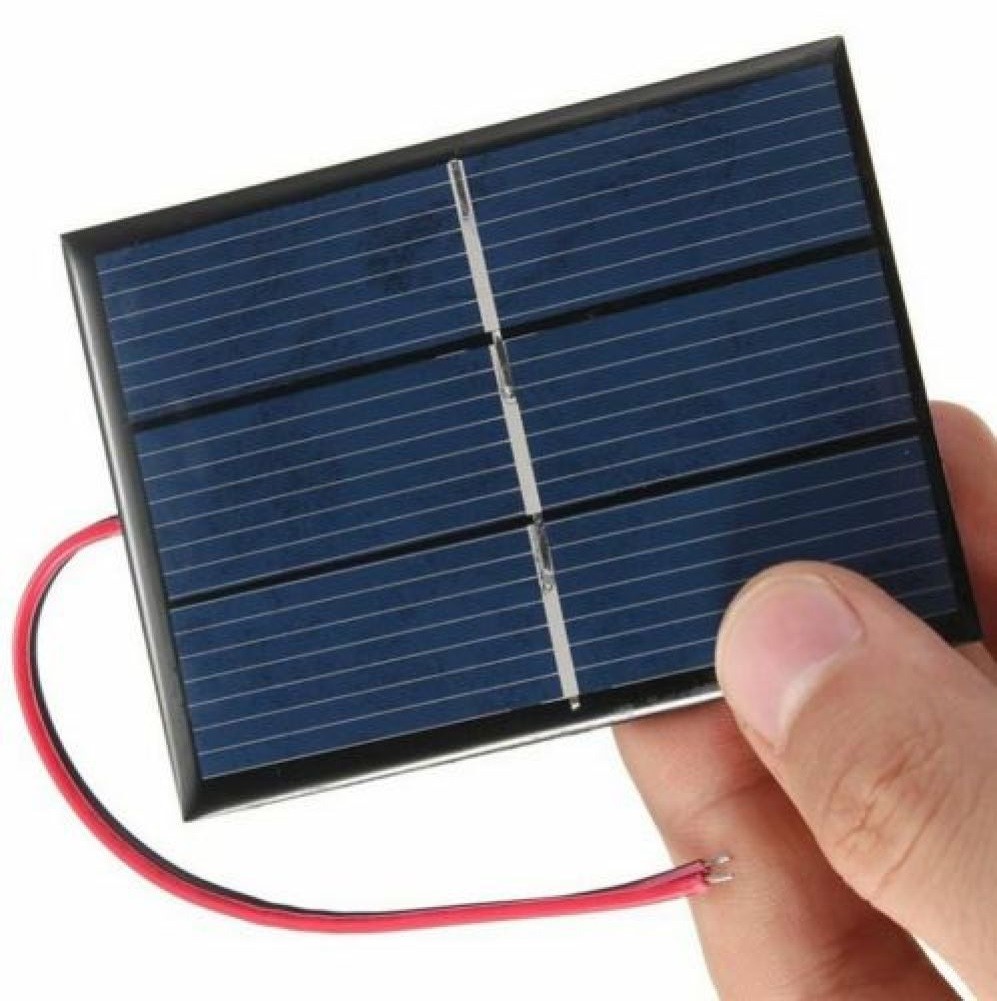 Portable DIY Solar Power Charger Panel  Solar Power PCB Panels 430mA 0.65W 1.5V