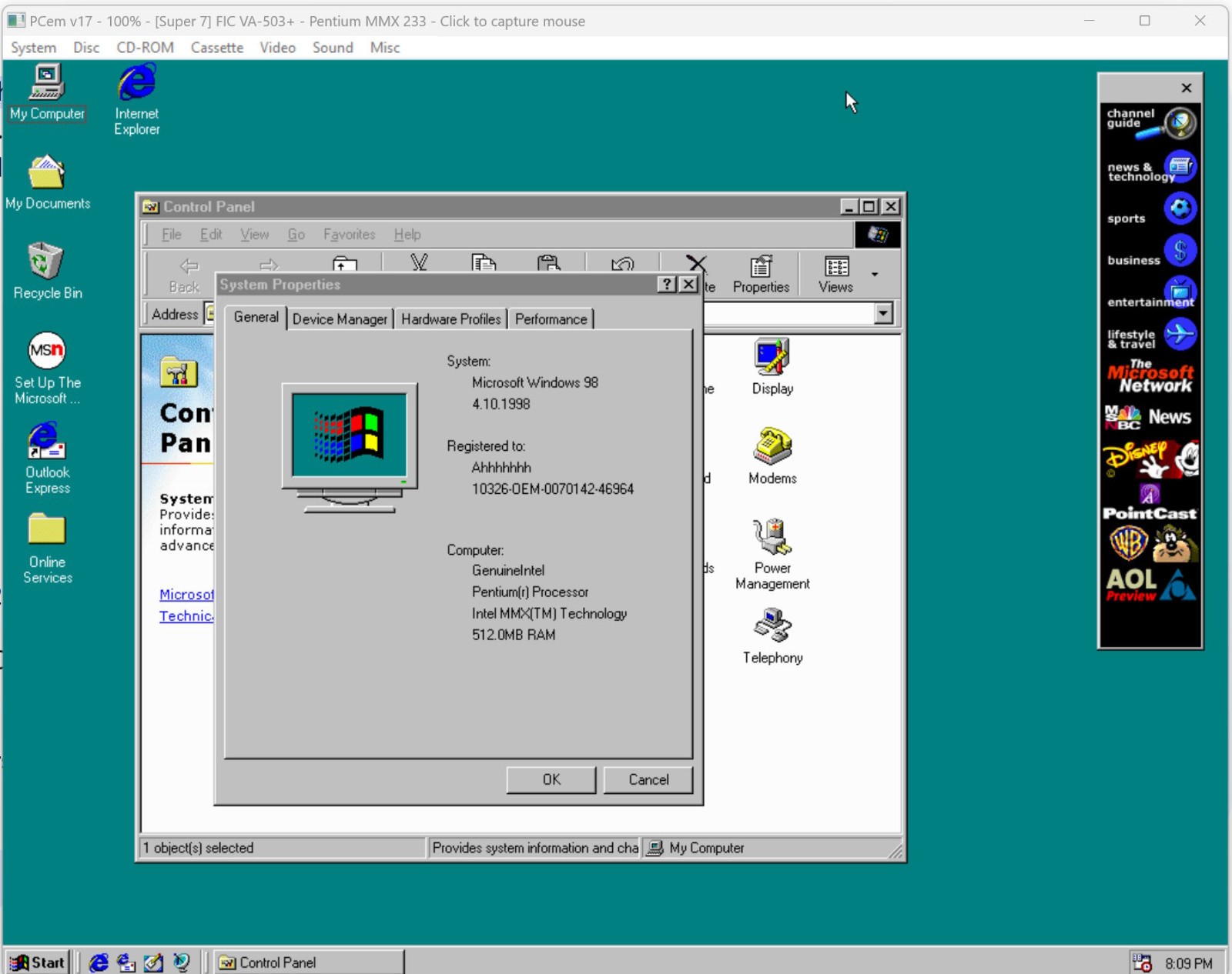 Microsoft Windows 98 First Edition CD-ROM Operating System Perfect DIsc TESTED