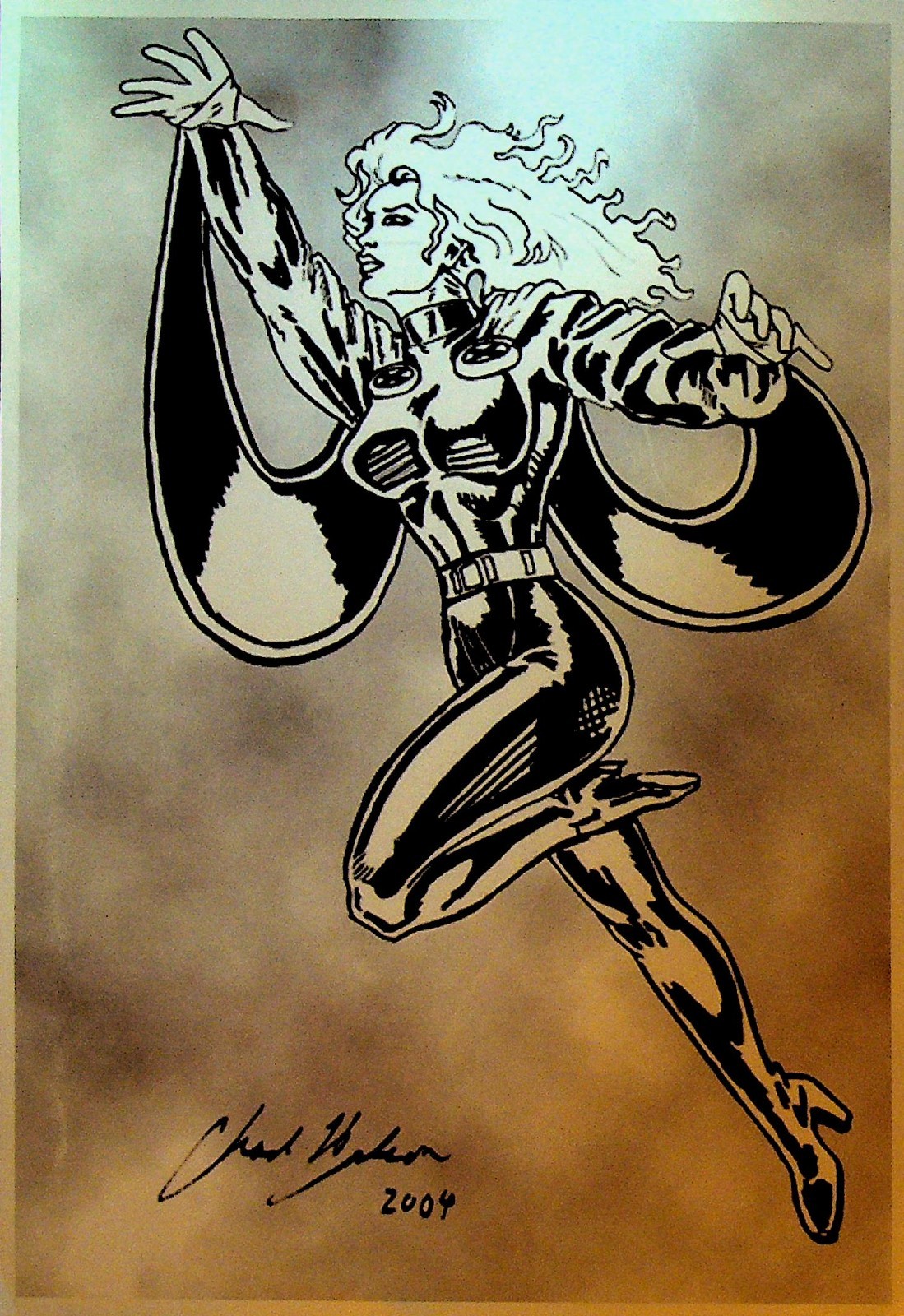 Storm X-Men Print Chad Halcom 2004