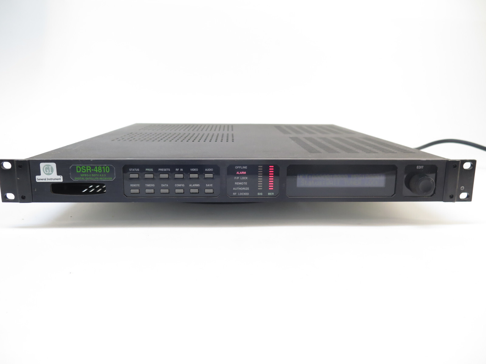 General Instruments DSR-4810 MPEG-2 SDTV 4:2:2 Digital Satellite Receiver