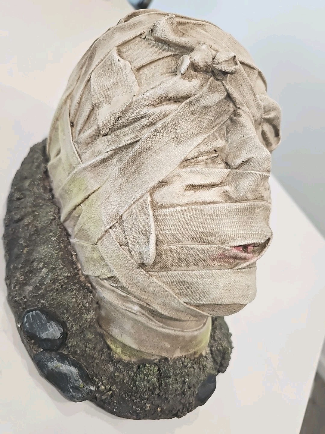 Mummy Head Prop Decor Decroative Halloween ⭐️⭐️FREE SHIPPING ⭐️⭐️