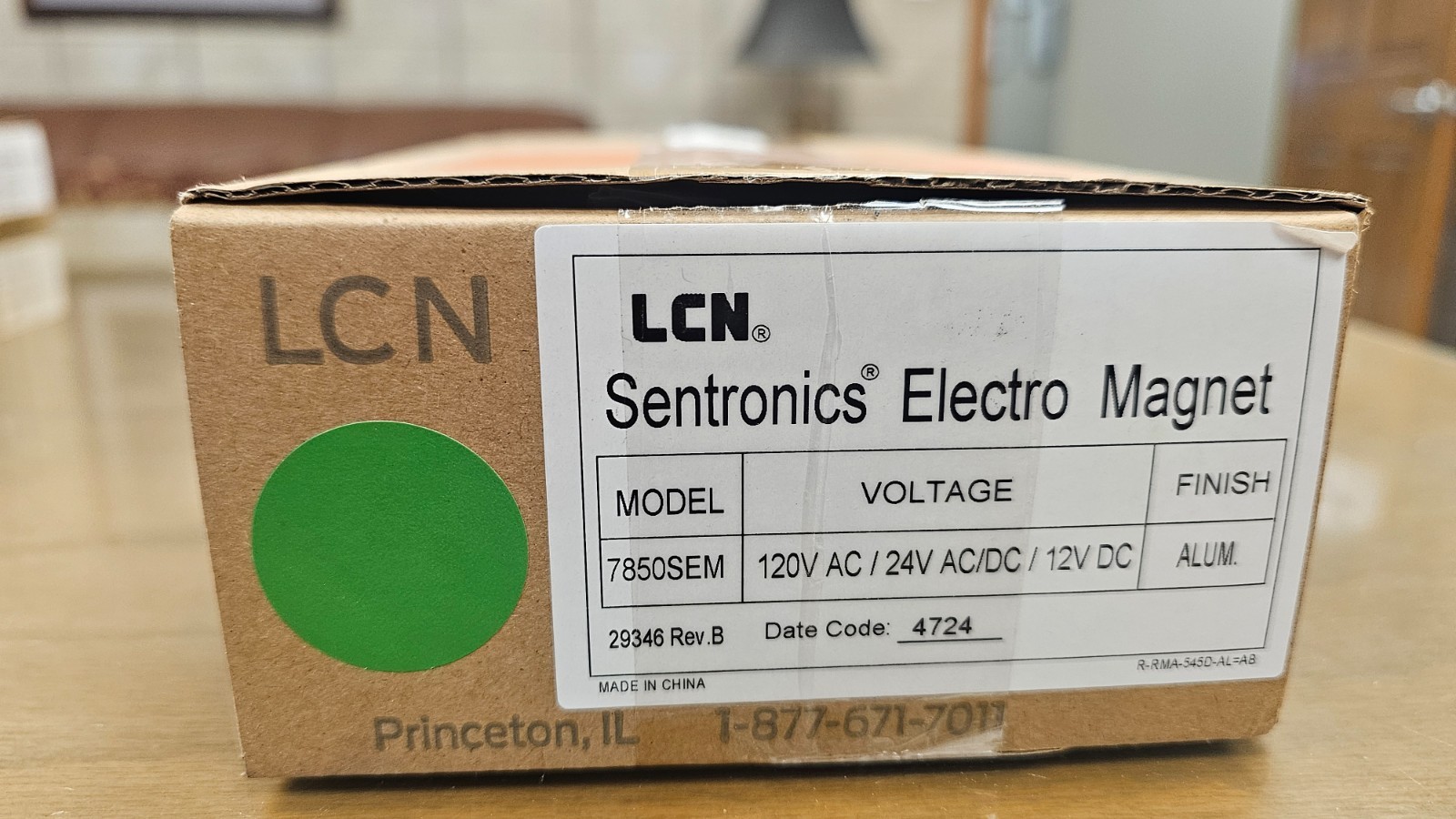 LCN 7850SEM Sentronics Electro Magnet Magnetic Door Holder