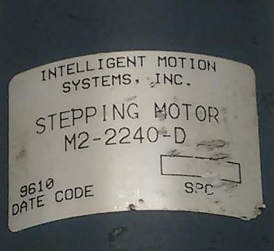 Intelligent Motion M2-2240-D DC Stepper Motor (NO ENCODER)