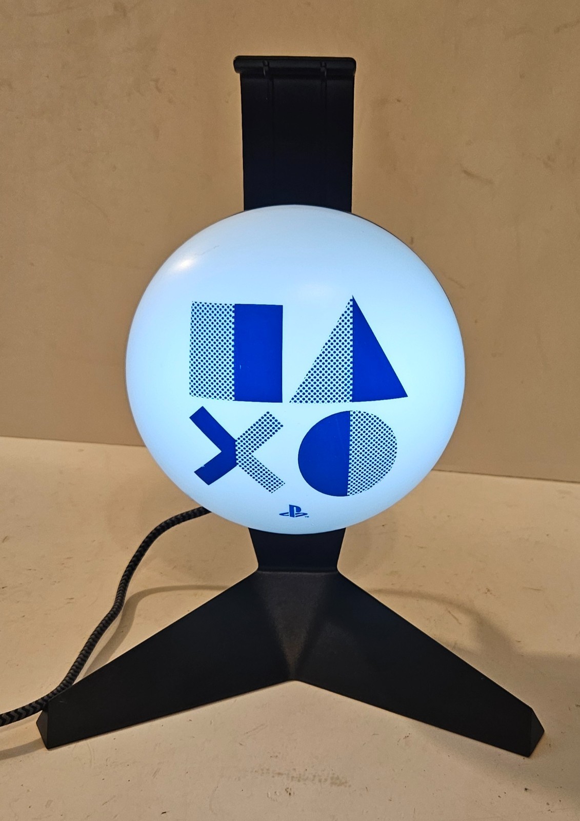PlayStation Head Light Stand with 2 Light Modes  Headset Stand