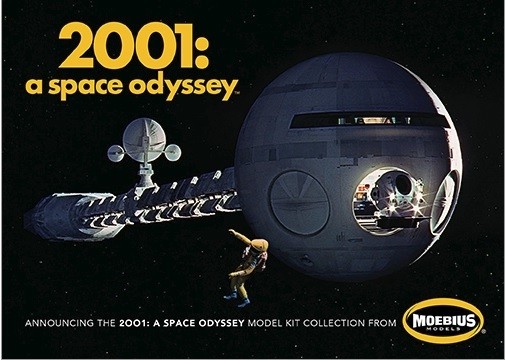 Moebius Models 1/144 2001: A Space Odyssey Discovery Plastic Model Kit 2001-3