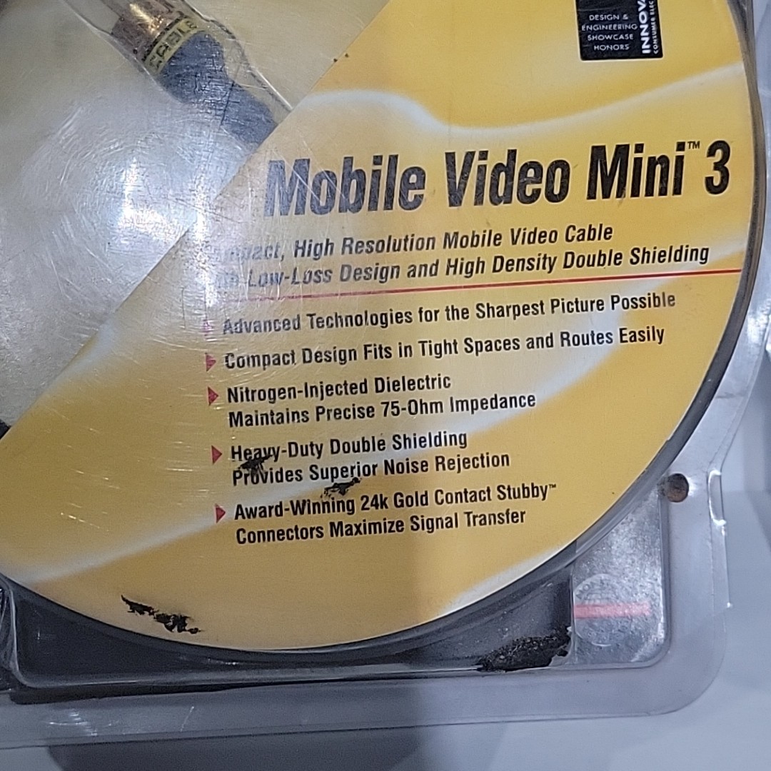 Monster Cable Car Audio Mobile Video Mini 3 3 Meter 1 Meter Cable