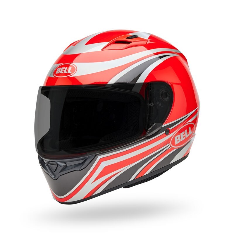 Bell Qualifier Motorcycle Helmets Conduit Red/Silver XL