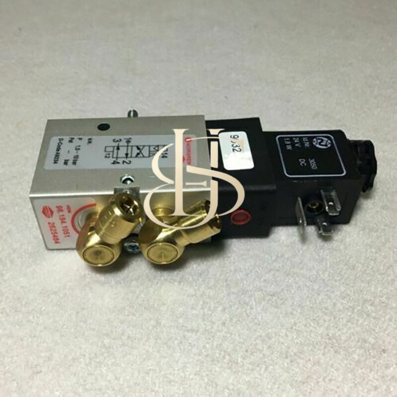 For Heidelberg SM102 Offset Printers Solenoid Valve 4/2-way Cylinder 61.184.1311