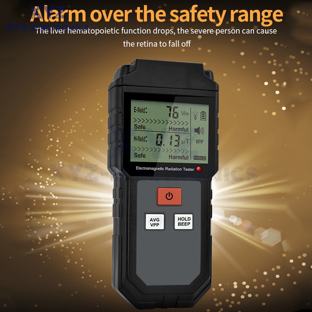 ET825 Electromagnetic Field Radiation Detector Tester EMF Meter Dosimeter Meter