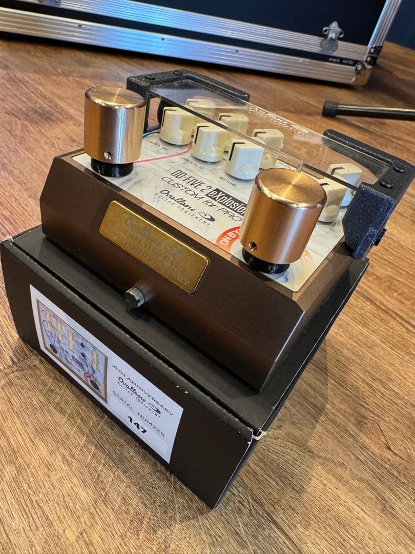 Ovaltone OD-FIVE 2 eXplosion CUSTOM for PRO 2ch Overdrive Guitar Pedal