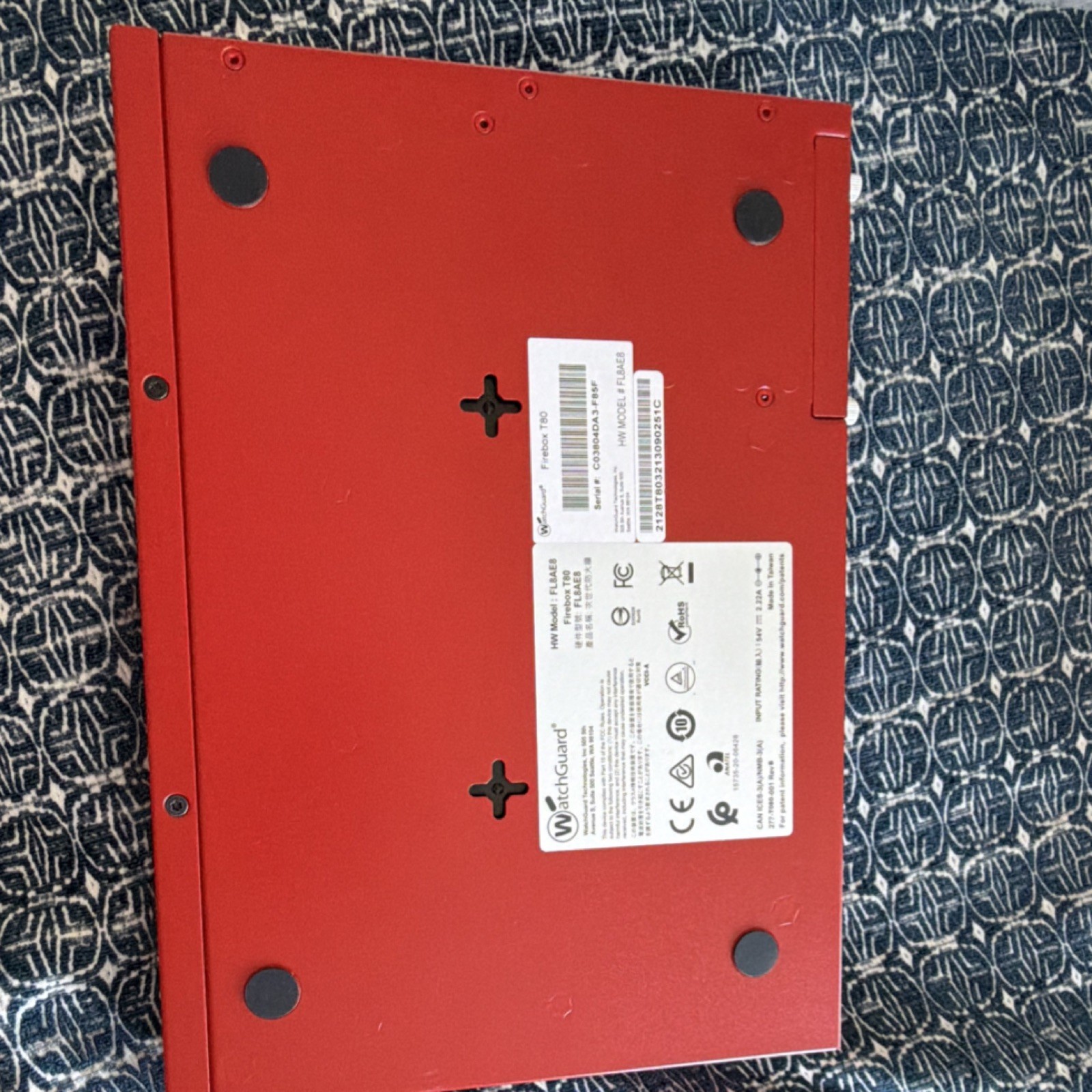 WatchGuard Firebox T70 Firewall VPN Appliance Network Security WGT70001