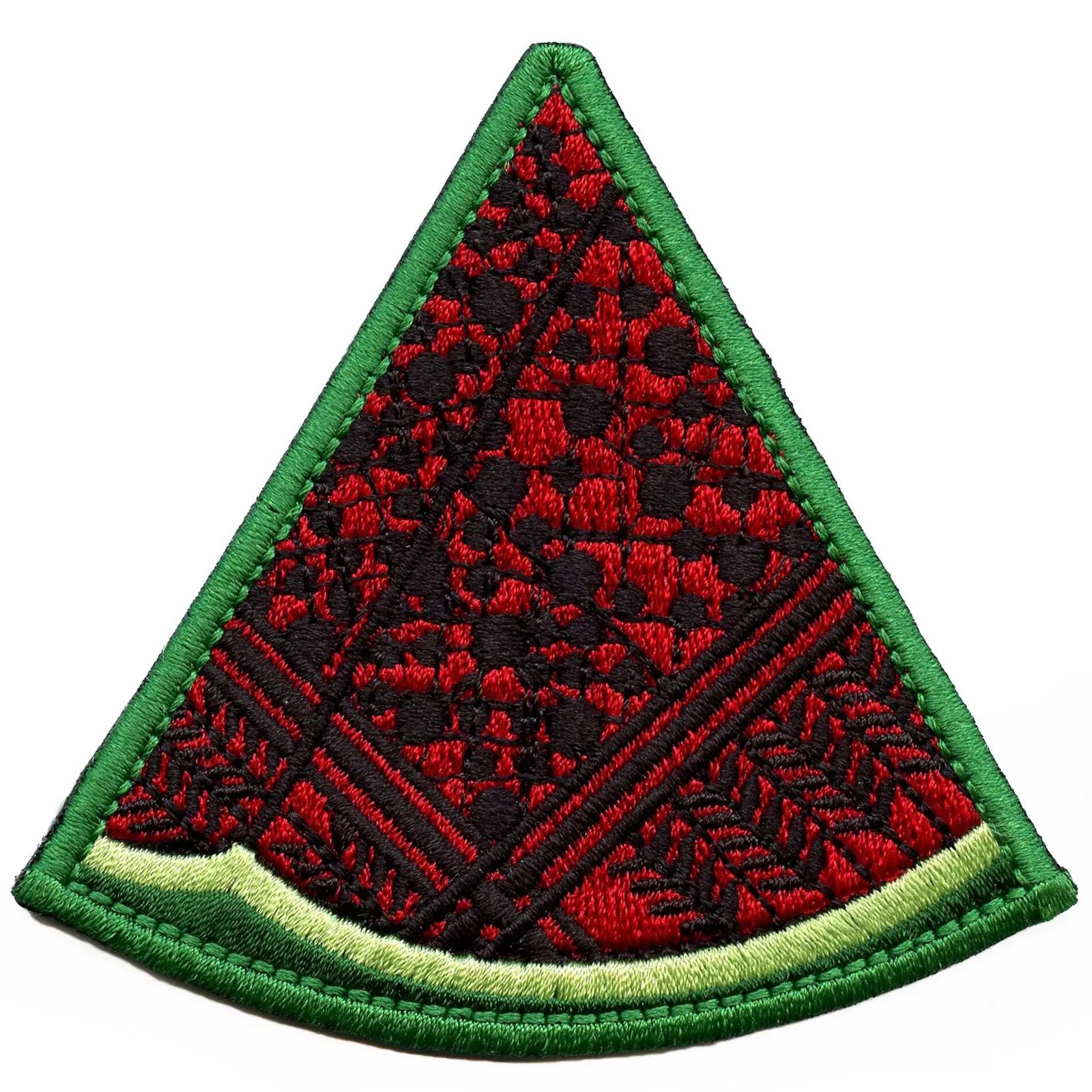 Palestine Freedom Watermelon Patch Travel Jerusalem Liberation Embroidered Iron-