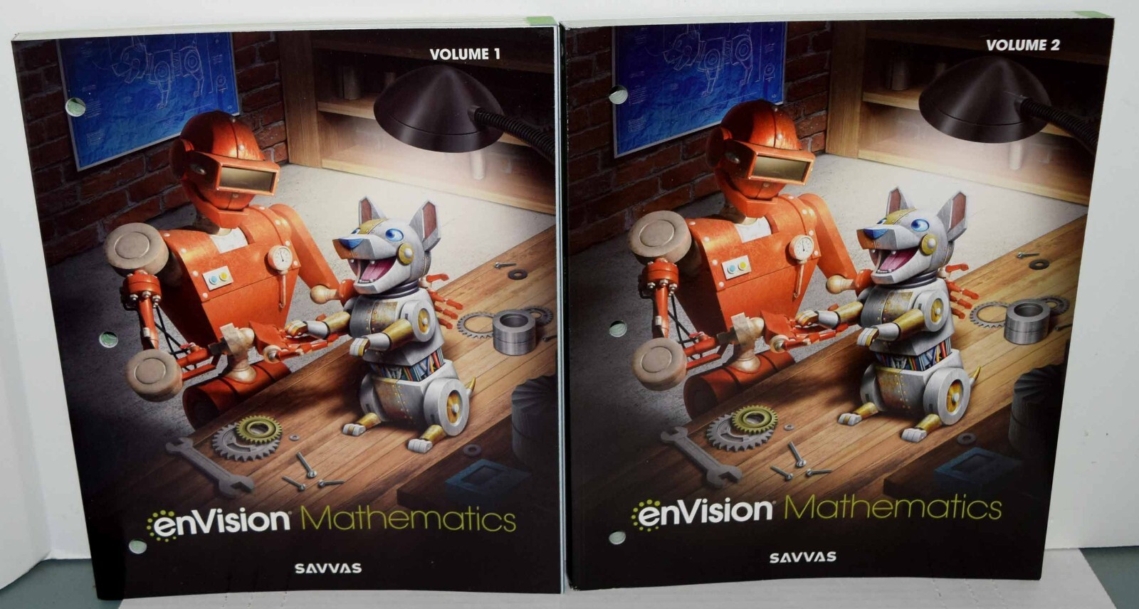 7th Gr Envision Mathematics Student Edition Set Volumes 1 &2 2021 FREE SHIPPING