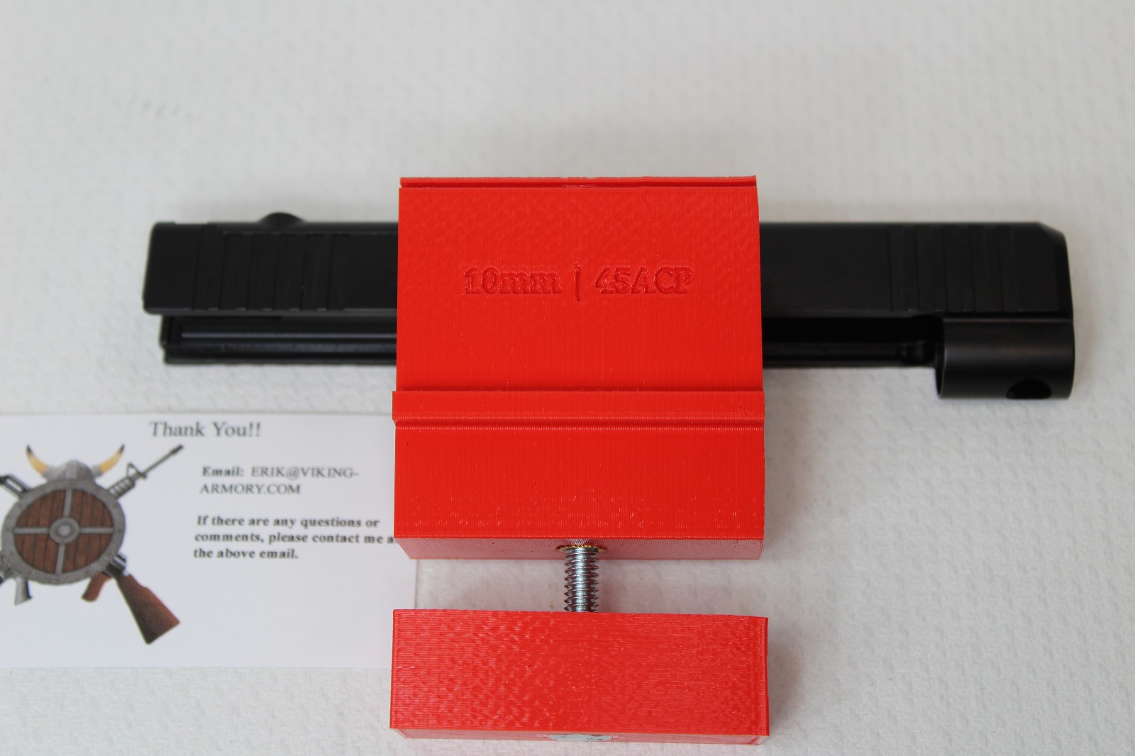 Glock 19 | 17 | 22 and more! Slide Vise Block - 3D Printed (Read Description)