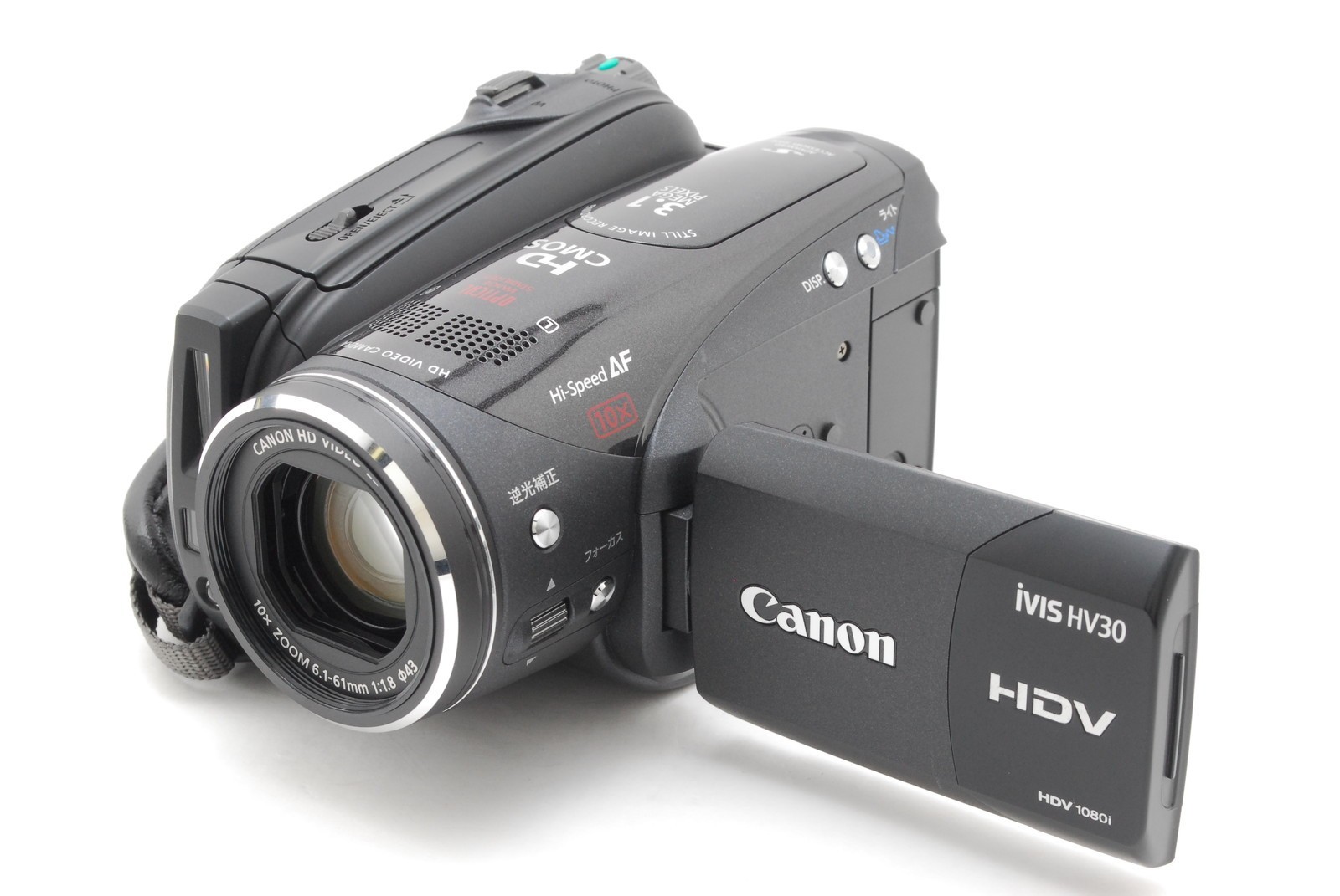 Tested [ MINT ] Canon VIXIA HV30 iVIS HDV miniDV Tape Camcorder Black From Japan