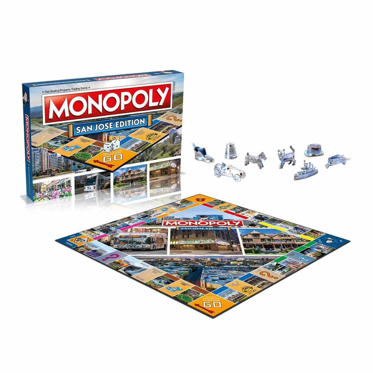 San Jose, CA Monopoly Board Game - New & Sealed