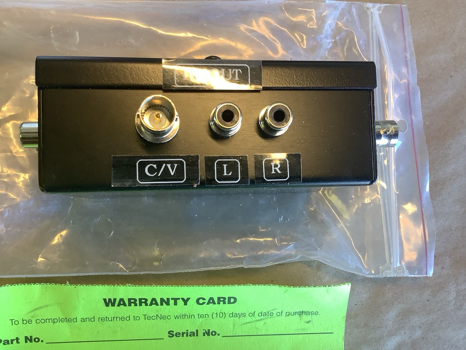 Patchadaps TecNec BB-AVAB Camera Box New