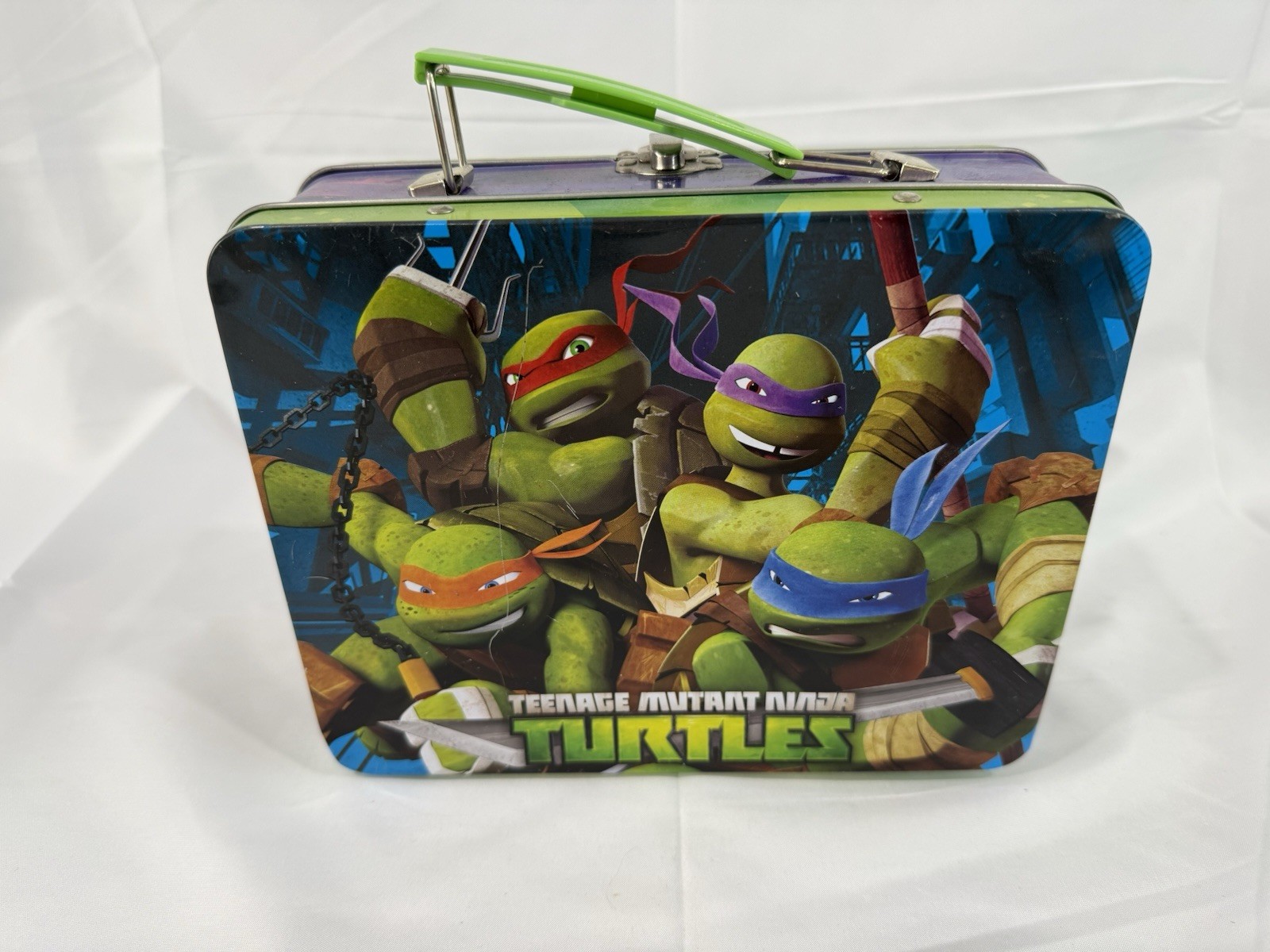 "Teenage Mutant Nija Turtles" Lunch Box (2013) 3D Raised Embossing