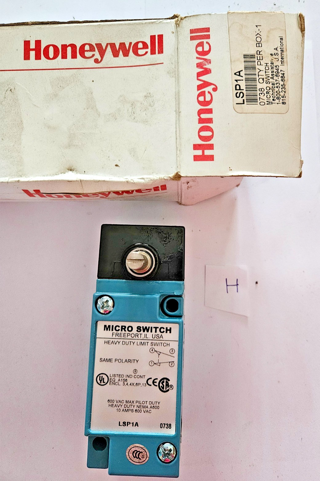 Honneywell LSP1A Micro Switch