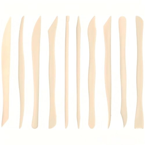 10 Set Pcs Clay Sculpting Tools - Different Shapes - Plastic 100 Classic Style