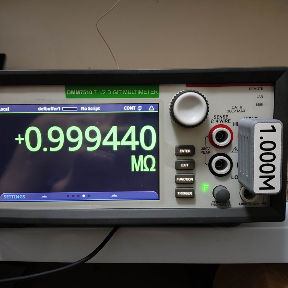 Calibration Resistor for Multimeters 0 1 Accuracy 25PPM Tested Quality