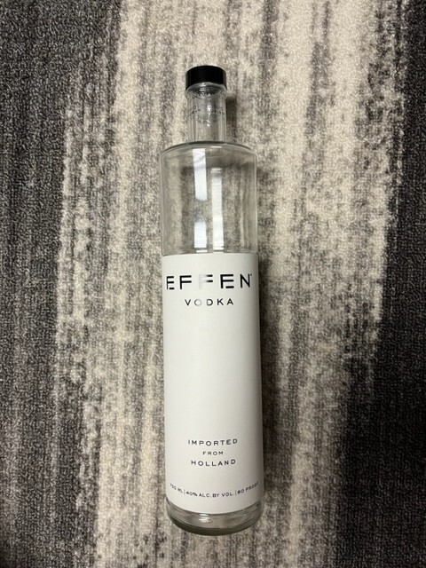 Effen Vodka 750ml Bottle Excellent