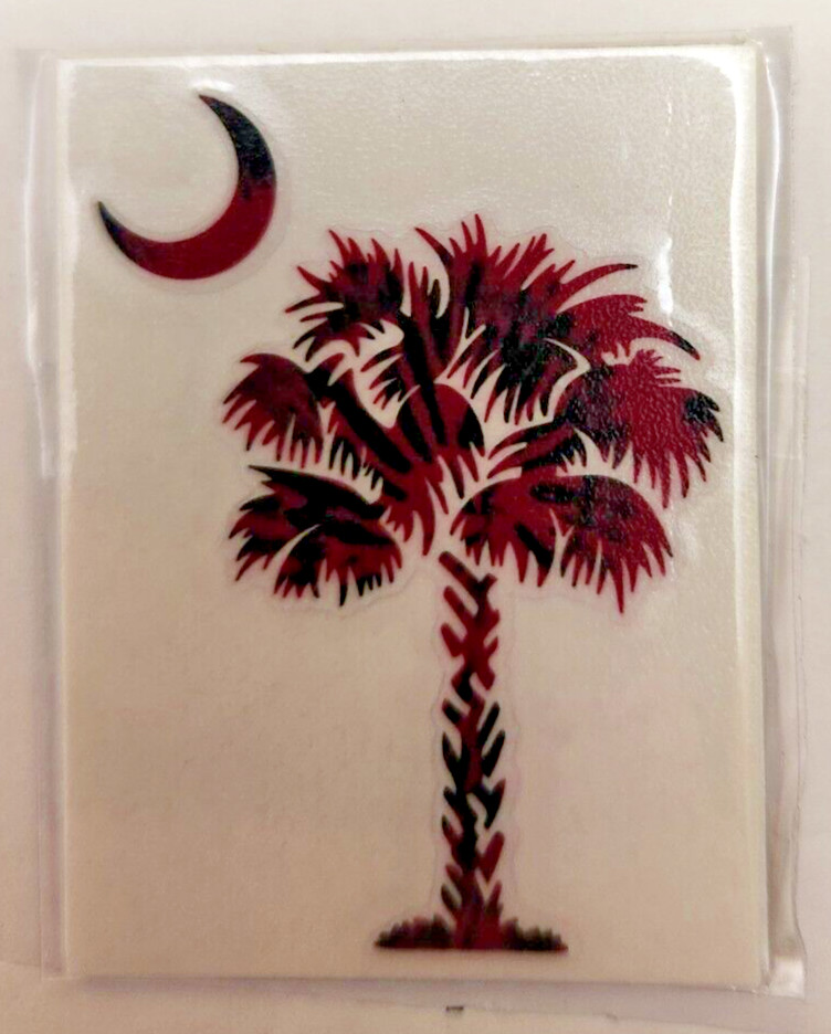 South Carolina Gamecocks NCAA Palmetto State 2 x 2 1/2 Decal