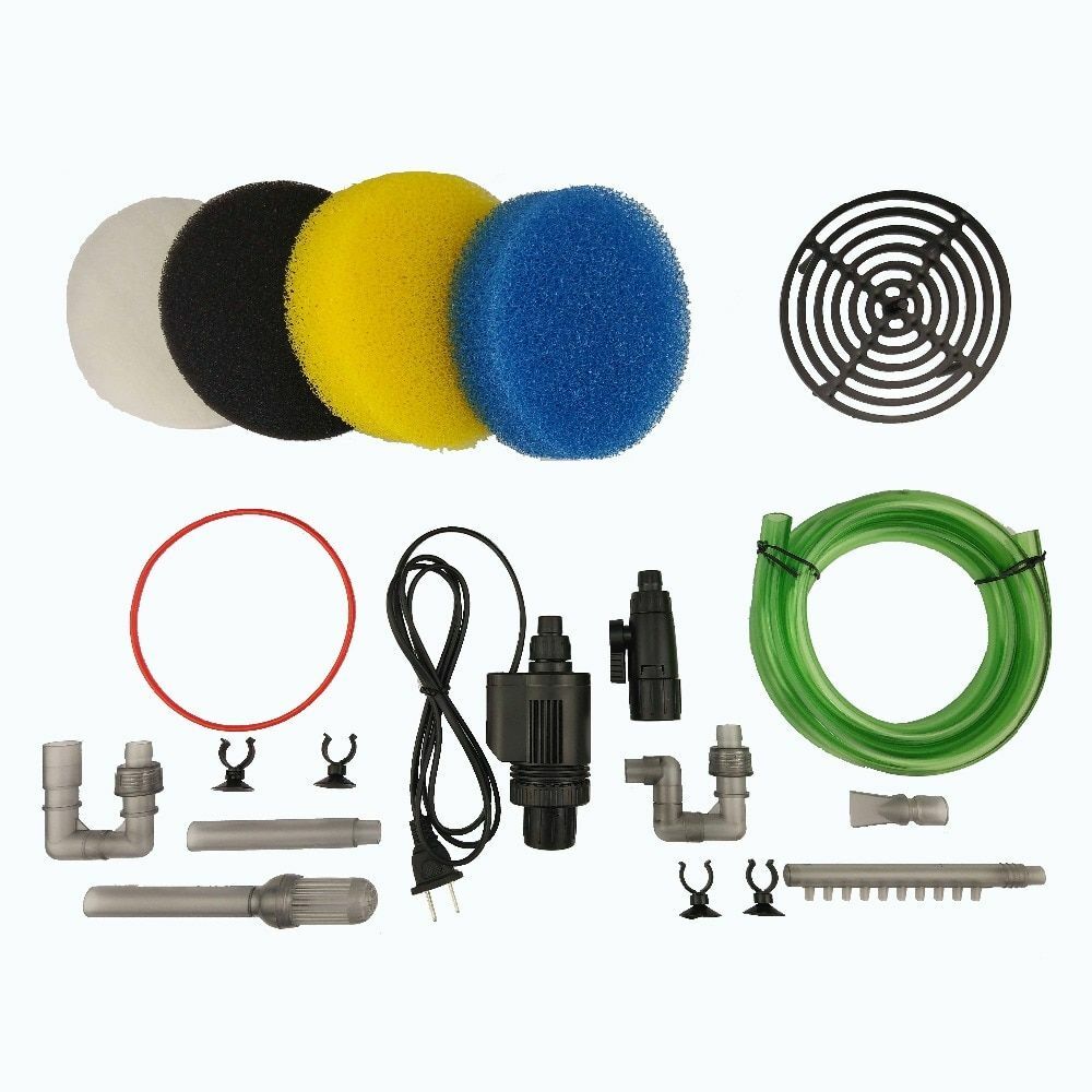 Aquarium External Canister Filter Replacement Parts Input Output Bucket Supplies
