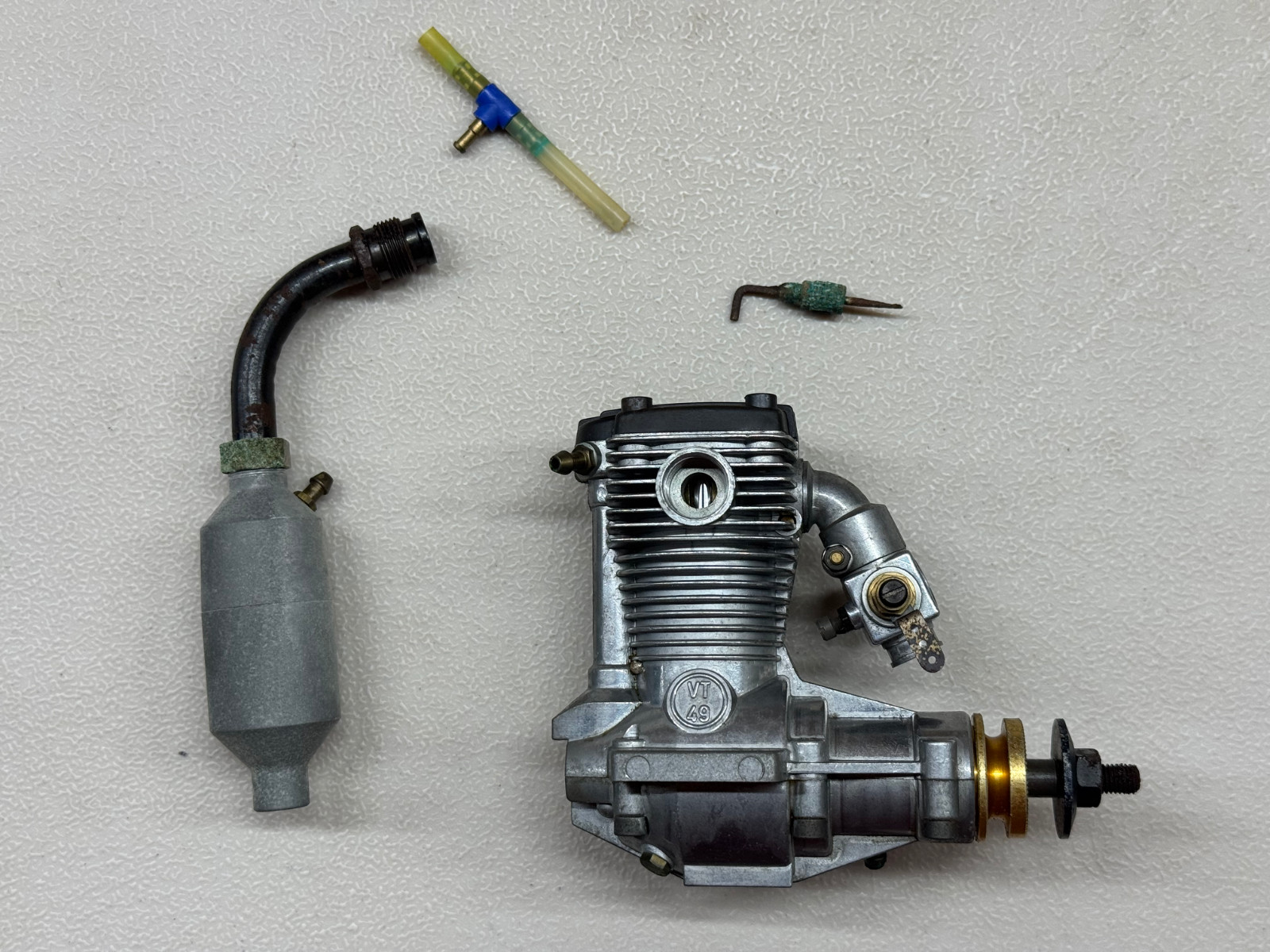 Hirtenberger Hochleistungs-Motor HP 49 VT Spezial RC Airplane Engine