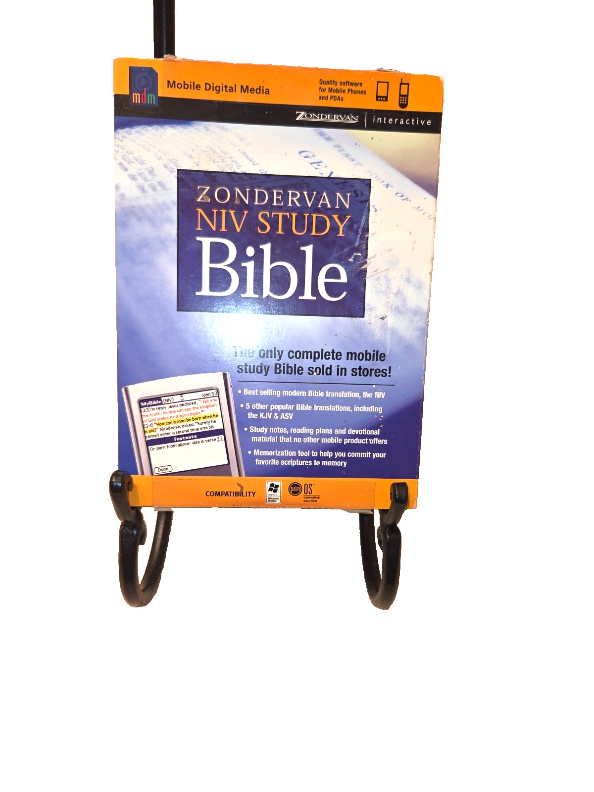 Zondervan NIV Study Bible  (Software CD, 2015) Zondervan Interactive