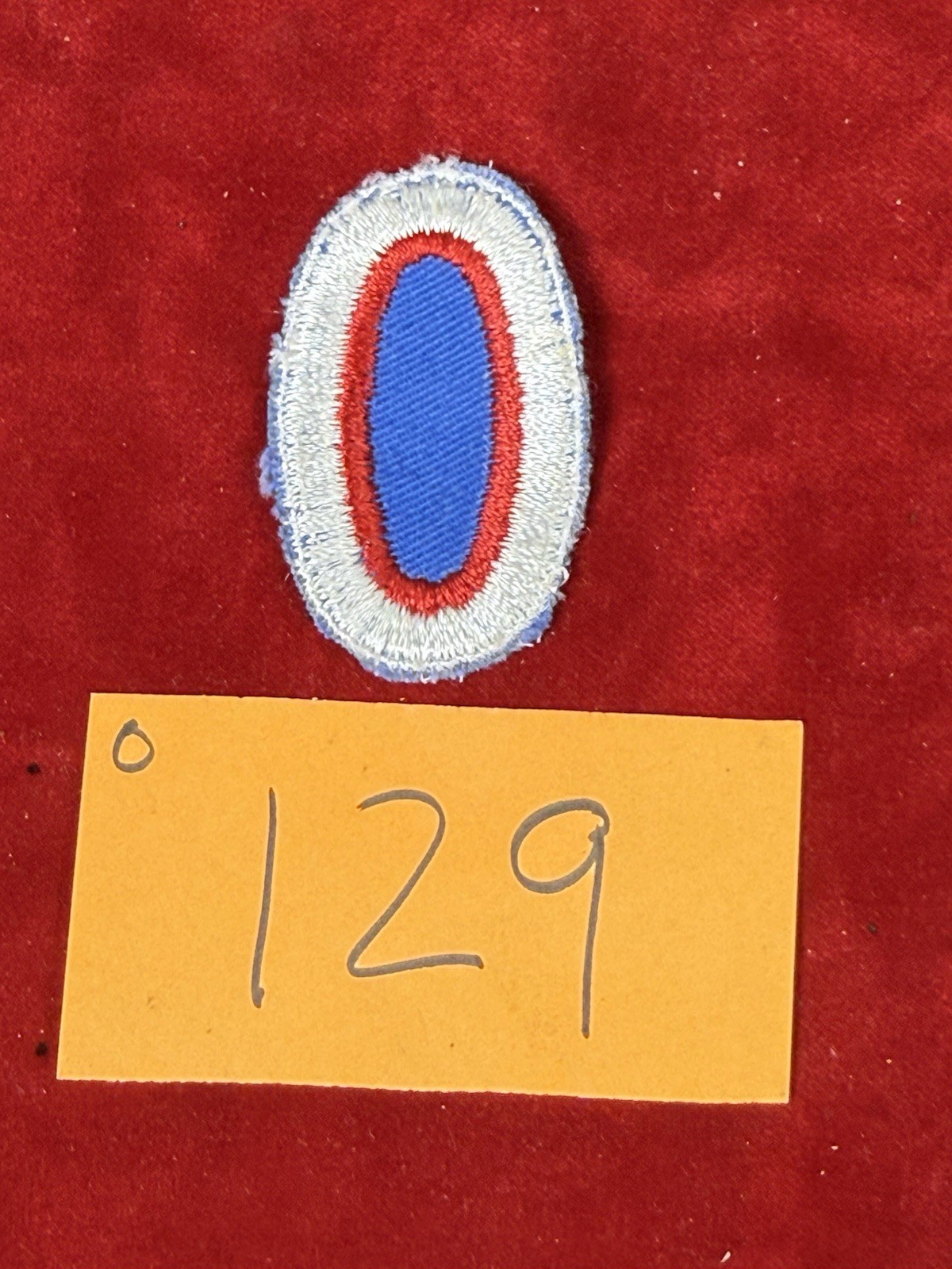 WW2 US 11th Airborne Jump Oval O129