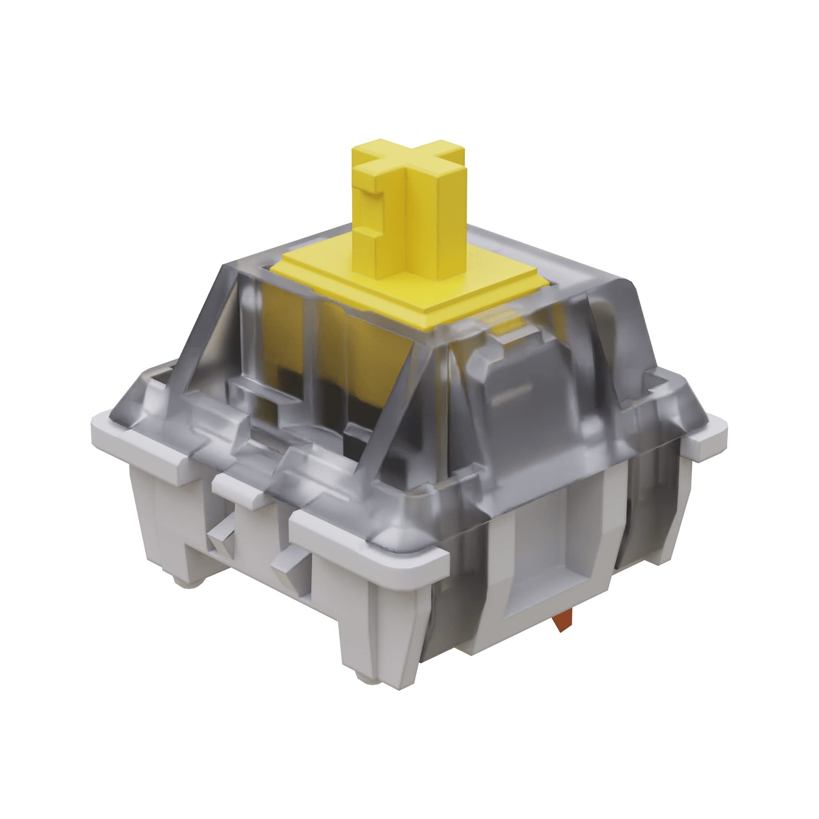 90 PCS Yellow KS9 Linear Mechanical Switch 50g Force SMD 3Pin RGB MX