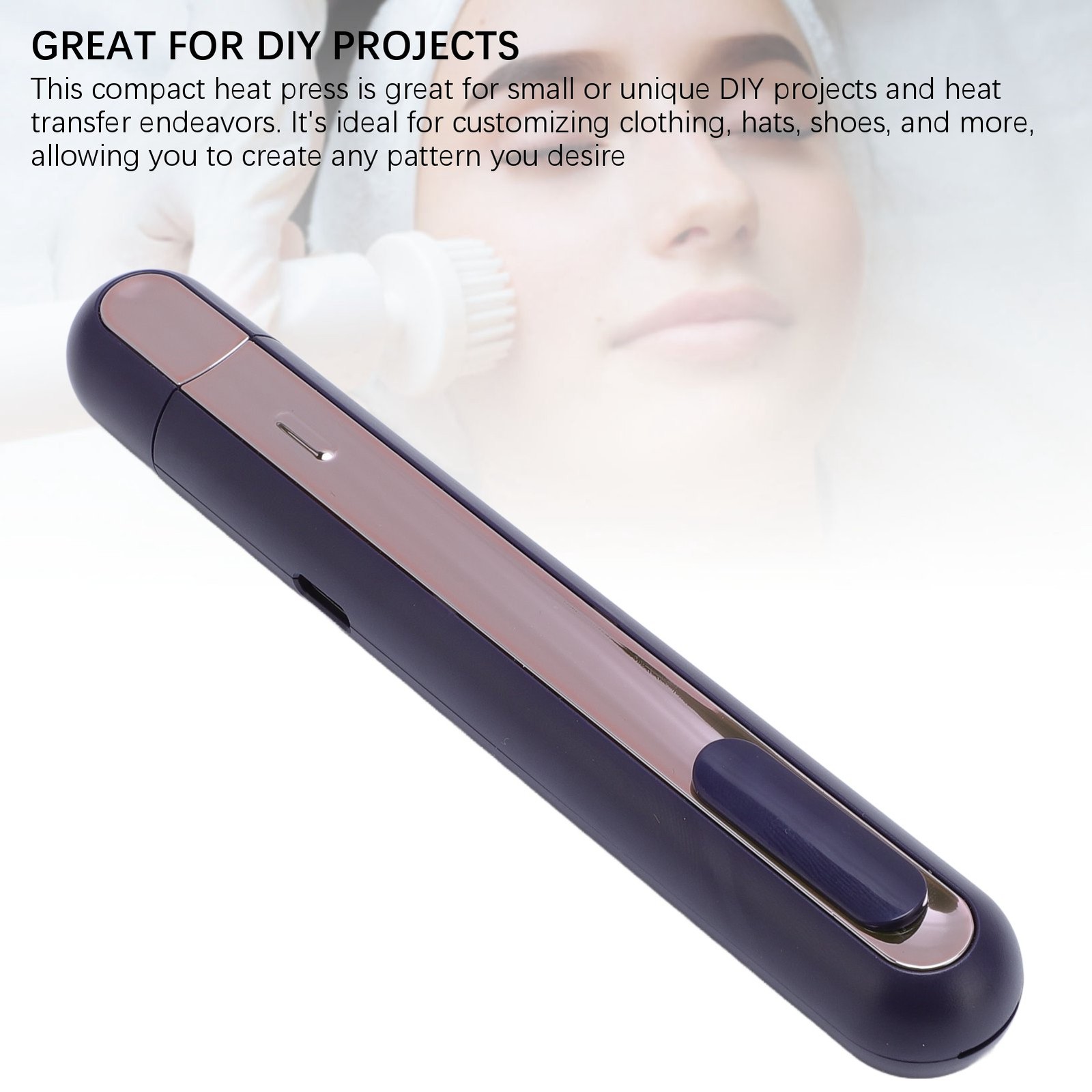 Quick Heating Mini Heat Press Pen For Permanent Erasing Easy To Use