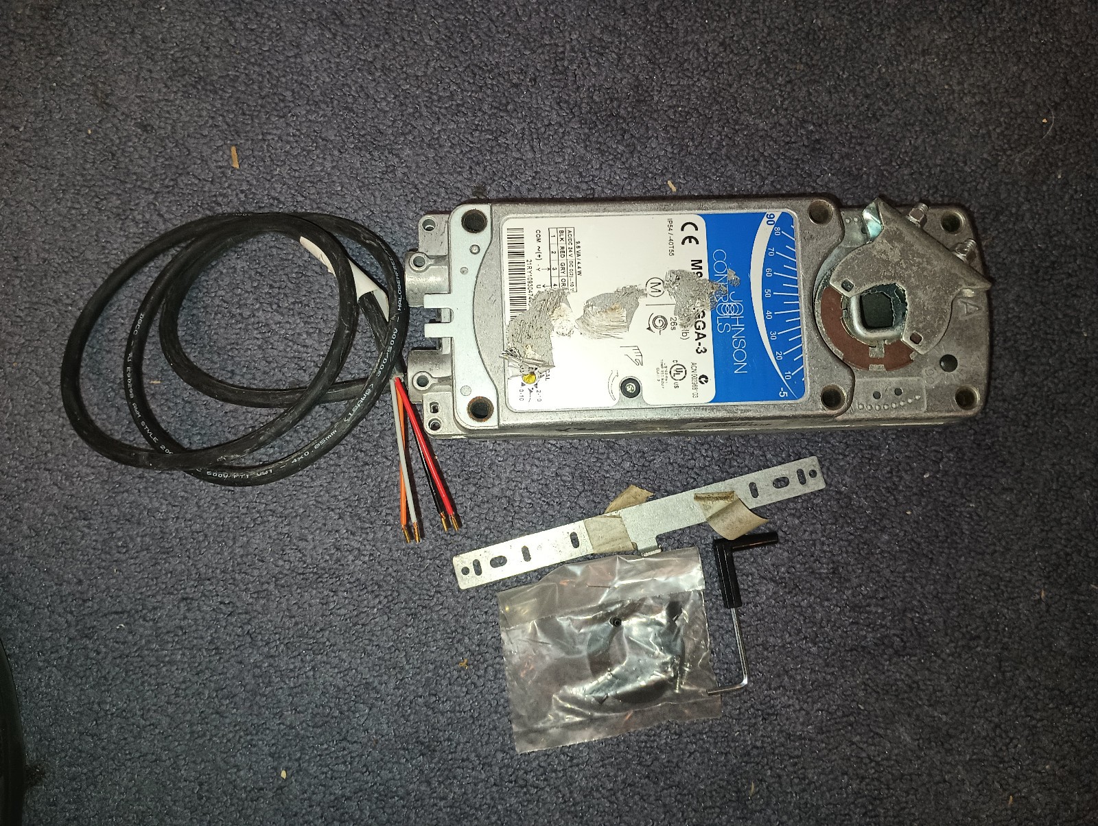Johnson Controls M9210-GGA-3 Proportional Electric Spring Return Actuators  24V