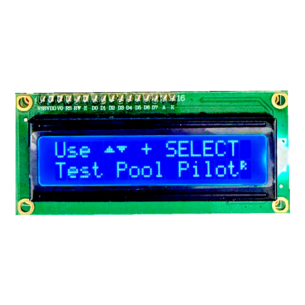 Replacement Display Screen, Blue, for AquaCal AutoPilot Nano STK0091 STK0159