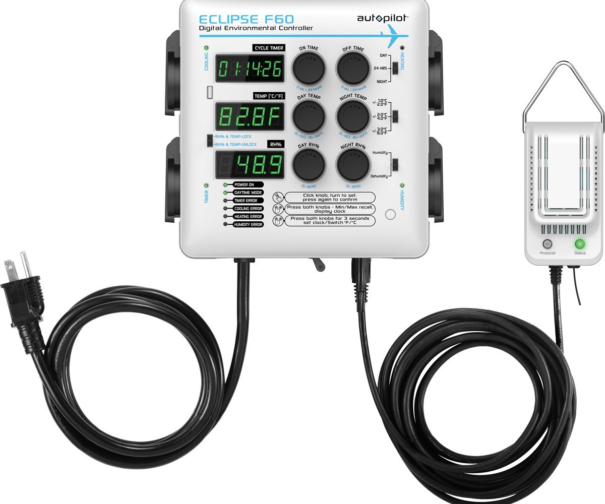 Autopilot ECLIPSE F60 Digital Environmental Controller – 4-in-1 Control