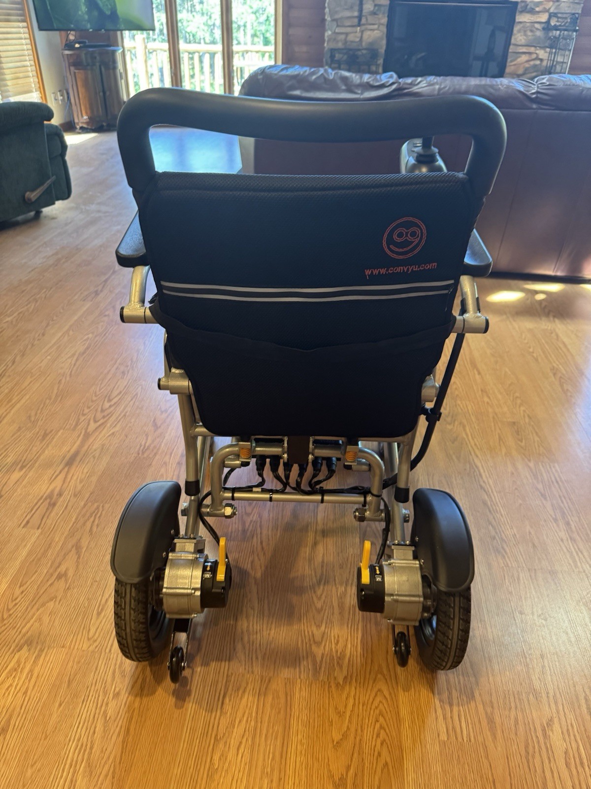 Electric Wheelchair 500W Motorized, Foldable, All-Terrain, Senior-Friendly