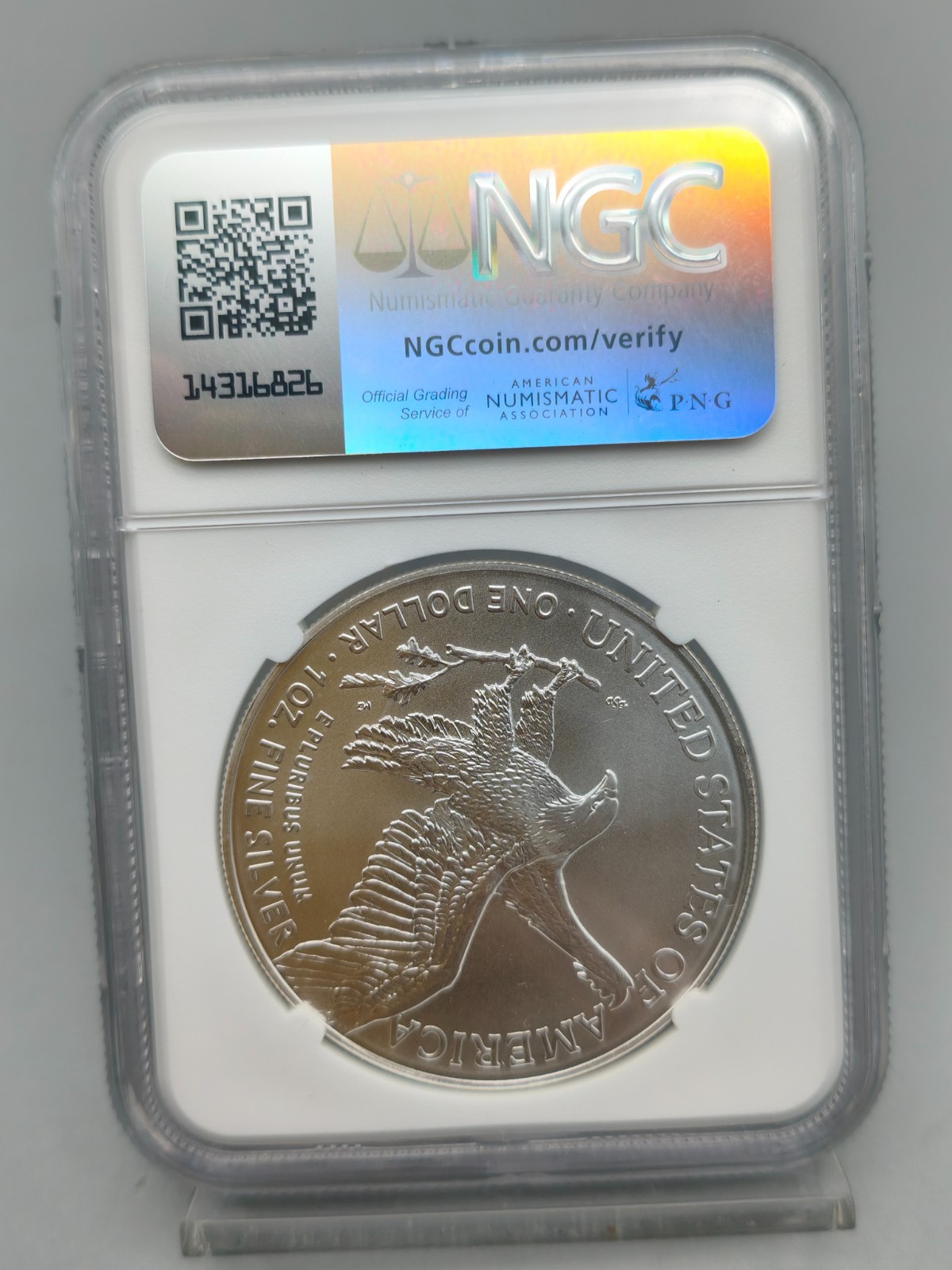 2025 American Silver Eagle NGC MS 70 Early Releases