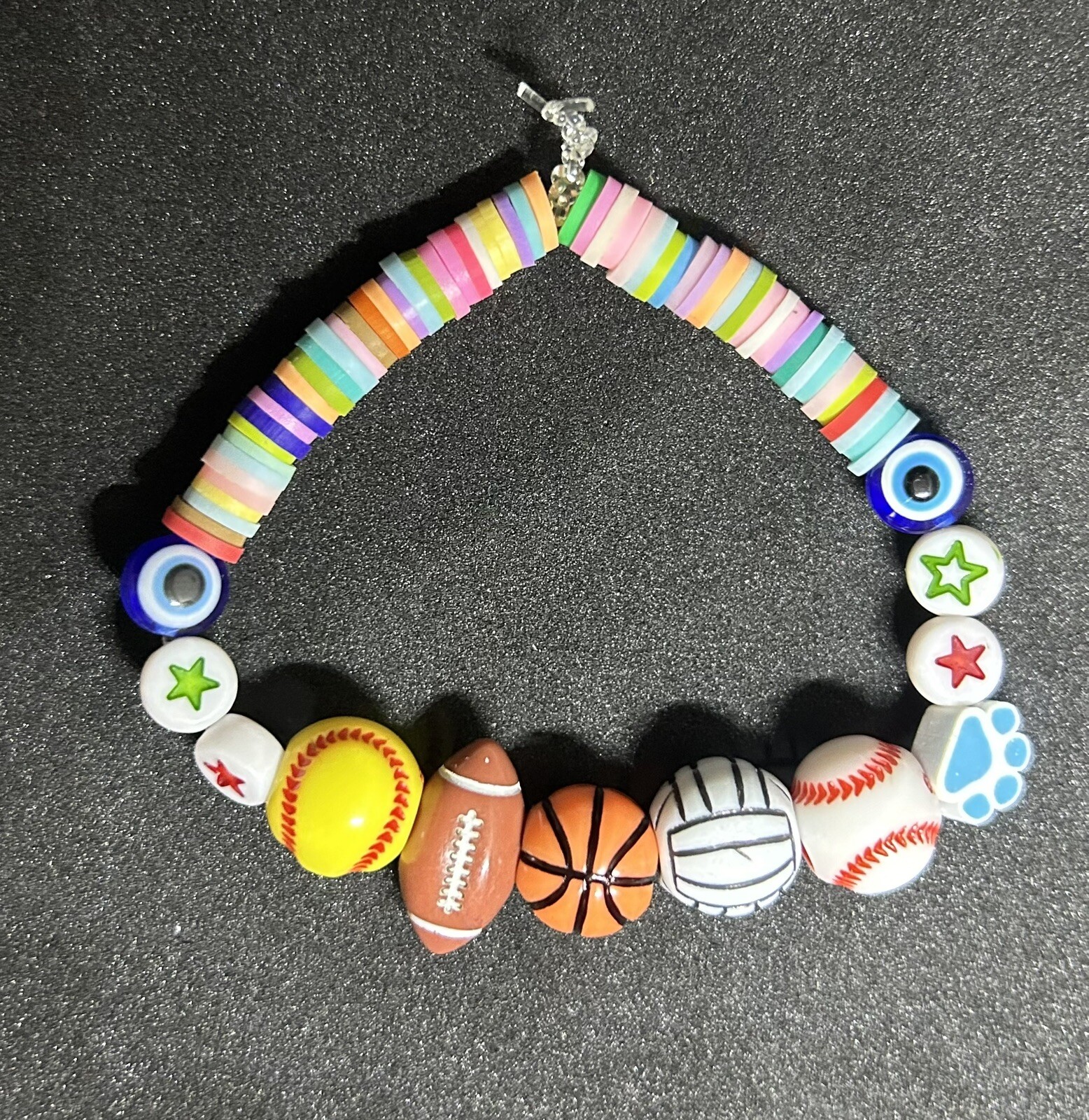 Sport Mixed Heishi Bracelet