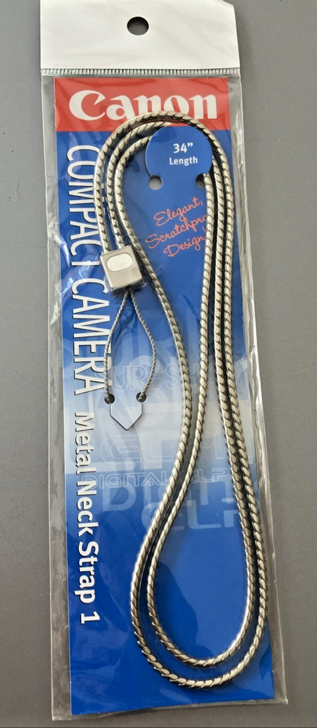 Canon Compact Camera 34” Metal Neck Strap 1
