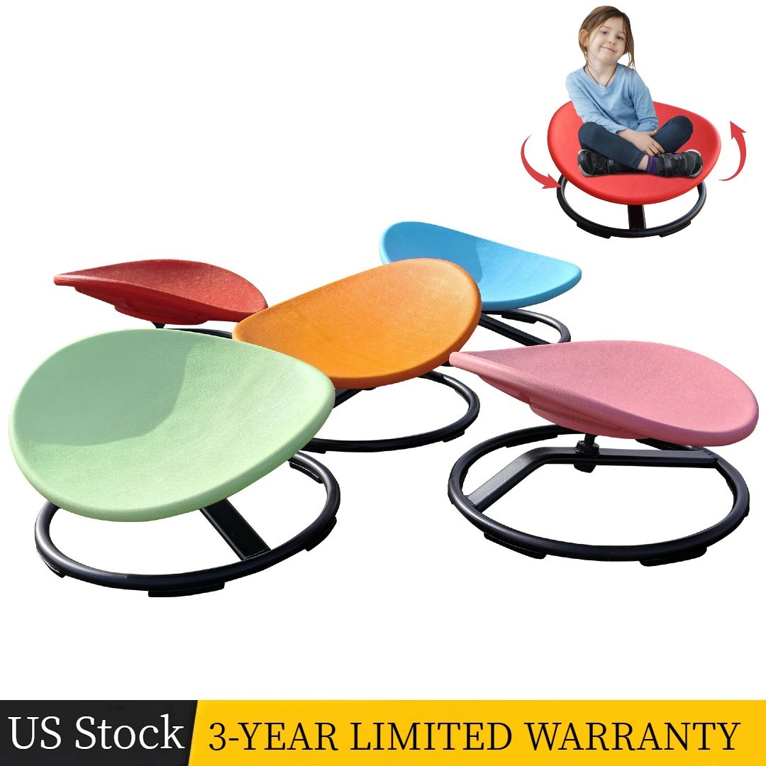 Spinning Chair for Autistic Kids Kids Sensory Swivel Chair for Body Development