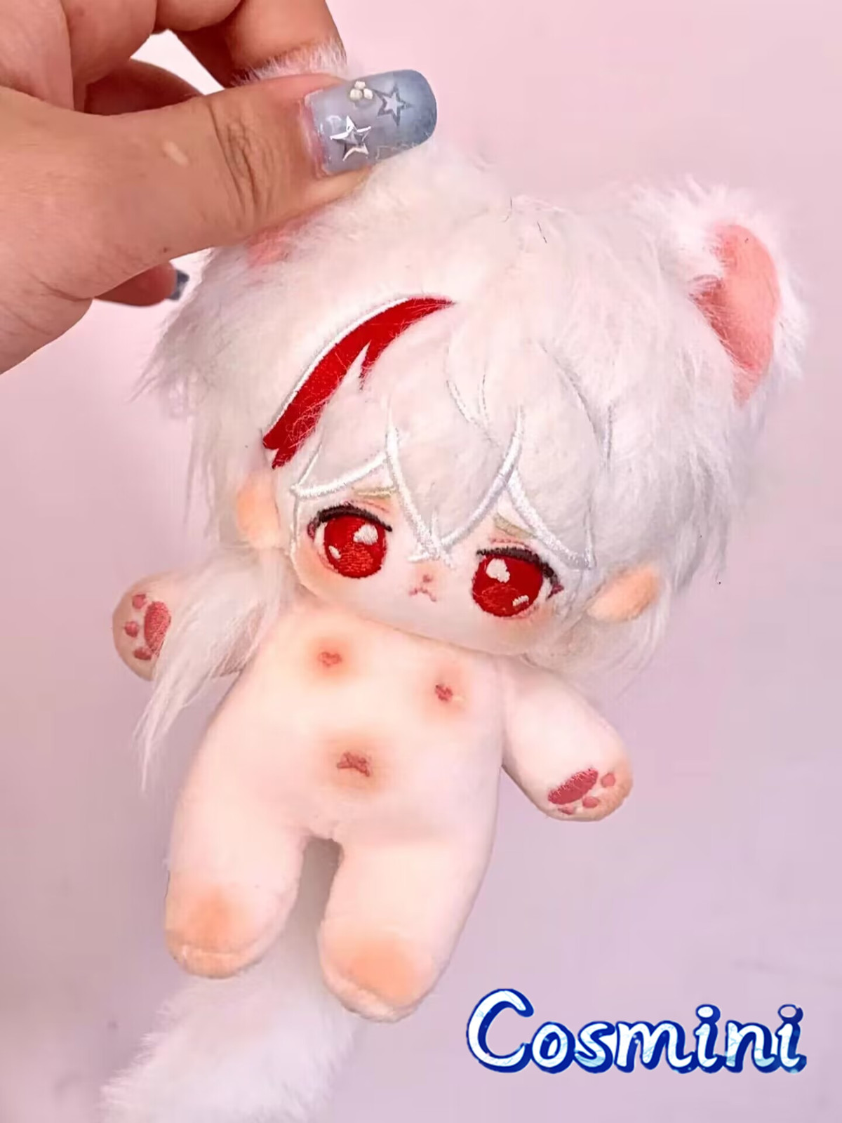 Anime Genshin Impact Kaedehara Kazuha 20cm Plush Doll Dress up Toy Plushie Game